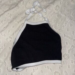 Garage Monochrome Knit Top